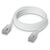 Ubiquiti UniFi Premium Patch Cable 2 m White, coiled cable with two RJ45 plugs