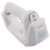 Datalogic Gryphon GM4600-HC-433K1-HP white healthcare scanner seated in included WLC4690-HC-433 base, exact-SKU Barcode Warehouse distributor image