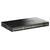 D-Link DGS-1530-52P PoE+ switch for ordering SKU DGS-1530-52P/E, angled front showing 48 Gigabit PoE+ ports and four SFP+ cages