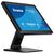 Black iiyama ProLite T1731SR-B2S 17 inch single-touch resistive monitor with stand tilted view