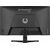 Rear view of iiyama G2771QS-B1 tilt-only stand, VESA mounting and HDMI/DP inputs without USB hub