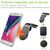 Techly I-SMART-UNIALTY Black Magnetic Air Vent Phone Holder