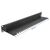Delock 66484 Black 19-inch 1U Brush Strip with Rear Cable Support Plate