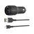 Belkin BoostCharge CCD001BT1MBK Black 24W Car Charger with Lightning Cable
