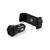 Conceptronic CUSBCAR2AKIT 10W Dual USB-A Car Charger and Air Vent Phone Holder, Black