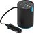 RealPower Tube 5 195445 Black Cup Holder Five Port USB-A Car Charger