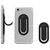 2GO Clip it shown folded and open on a phone; one holder, phone not included