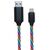 2GO 797147 USB-A and Lightning 8-pin connectors with illuminated RGB braid