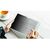 Distributor lifestyle image of the 3M BPTAP005 top-notched privacy filter on a separately sold tablet