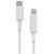 2GO 795848 white USB-C to Lightning cable with both connectors