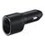 Samsung EP-L4020NBEGEU Black Car Charger Duo USB-C 25W USB-A 15W