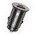 Techly IUSB2-CAR5-AC38W Black Metal USB-A USB-C PD Car Charger