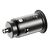 Techly IUSB2-CAR5-AC38W Black Metal USB-A USB-C PD Car Charger