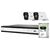 ABUS TVVR36423T PoE Kit Two White Mini Tube Cameras NVR and 1TB HDD