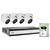 ABUS TVVR33843D Hybrid CCTV Kit 4 5MP Mini Dome Cameras 1TB HDD