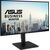 ASUS Business VB27AQ monitor, front view with stand; screen artwork is illustrative.