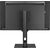 ASUS ProArt Display OLED PA27USD monitor shown in two alternative stand and hood configurations; one monitor, illustrative screen artwork.