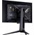 ASUS ROG Swift OLED PG27AQWP-G EDITION 20 monitor shown from the front and rear; illustrative screen artwork, one monitor