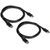 TRENDnet TK-DP06-2 DisplayPort Cable Two Pack Black
