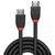 Lindy 36503 family image: coiled black HDMI cable with both male plugs; pictured length is not established.