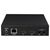 Lindy 38519 encoder, rear view showing DC, LAN/PoE, HDMI and analogue audio connections