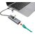 Distributor image: Delock 64282 hub connected to a laptop, USB peripherals and Ethernet cable; accessories shown are sold separately