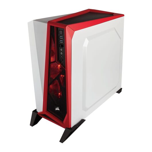 Corsair Carbide SPEC-ALPHA White-Red Gaming Case