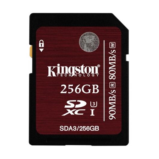 Kingston Flash memory card 256GB UHS