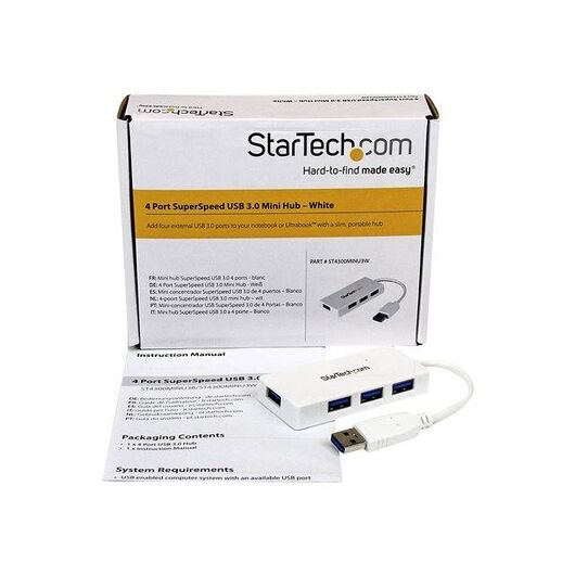 StarTechcom-ST4300MINU3W-Multimedia