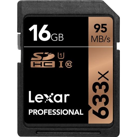 Lexar Professional 633x SDHC 16GB