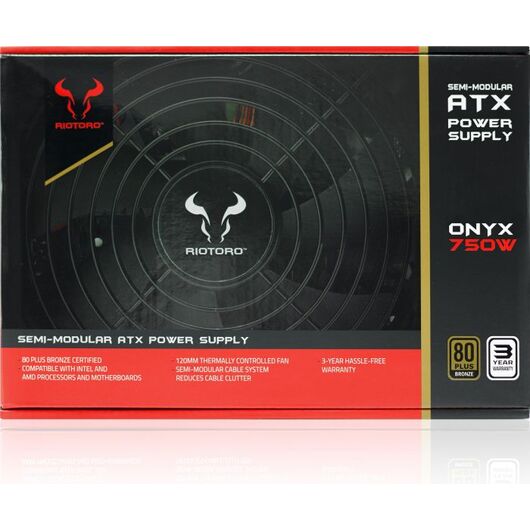 Riotoro Onyx 750W ATX 2.4
