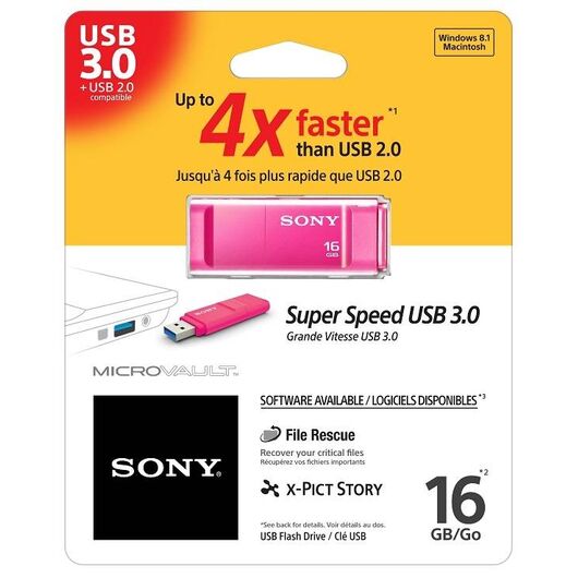 Sony-USM16GXP-Flash-memory---Readers