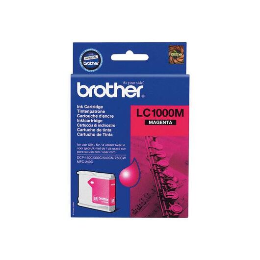 Brother LC1000M Magenta original ink cartridge | LC1000M