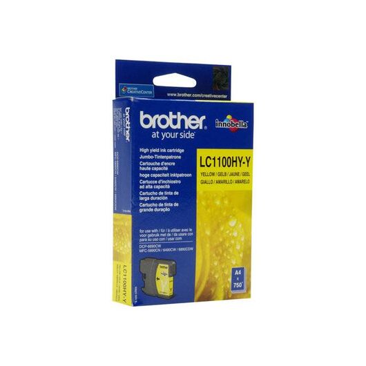 Brother LC1100HYY High Yield yellow original | LC1100HYY