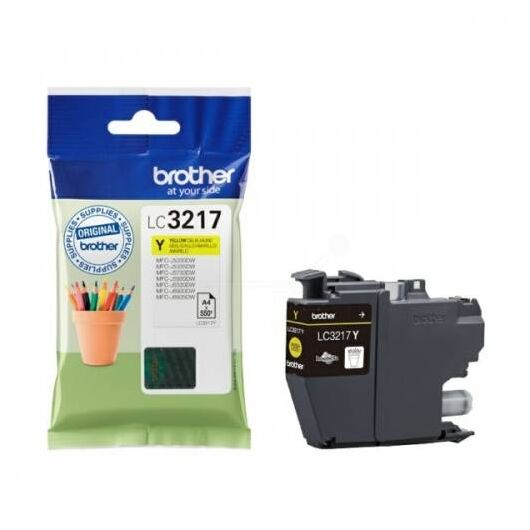 Brother LC3217Y Yellow original ink cartridge | LC3217Y