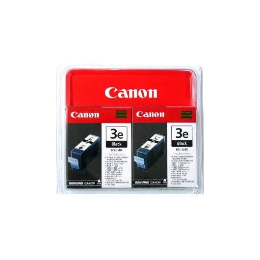 Canon BCI-3E Twin Black Pack 2-pack black | 4479A298