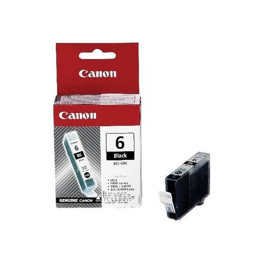 Canon BCI-6BK Black original ink tank | 4705A002