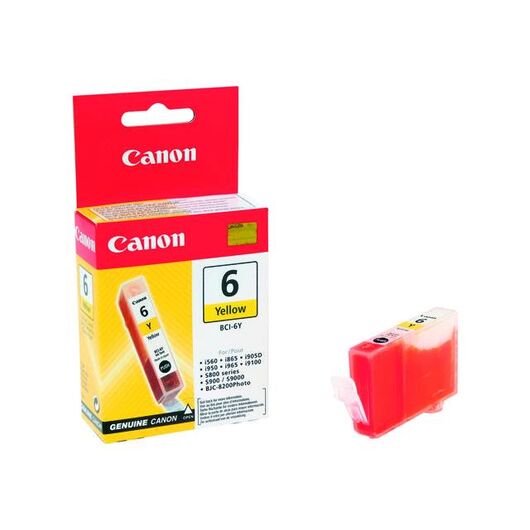 Canon BCI-6Y Yellow original ink tank  | 4708A002