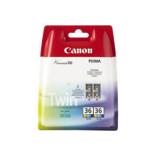 Canon CLI-36 Twin Pack 2-pack colour | 1511B018