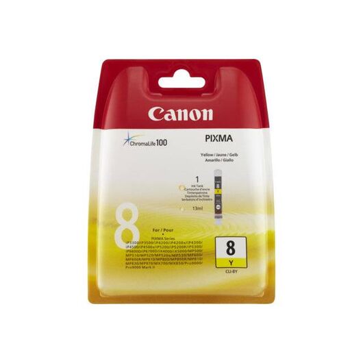 Canon CLI-8Y Yellow original blister | 0623B026