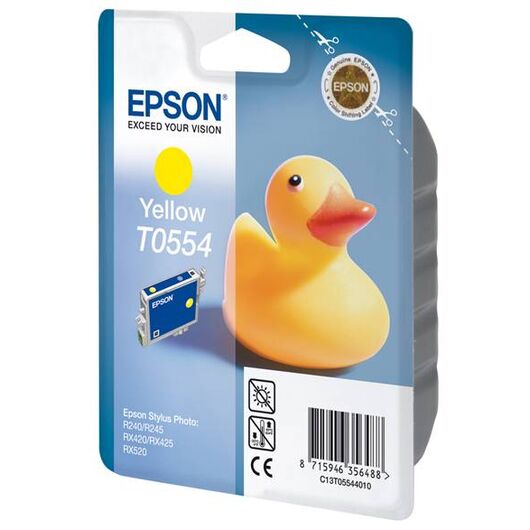 Epson T0554 8 ml yellow original blister ink | C13T05544010
