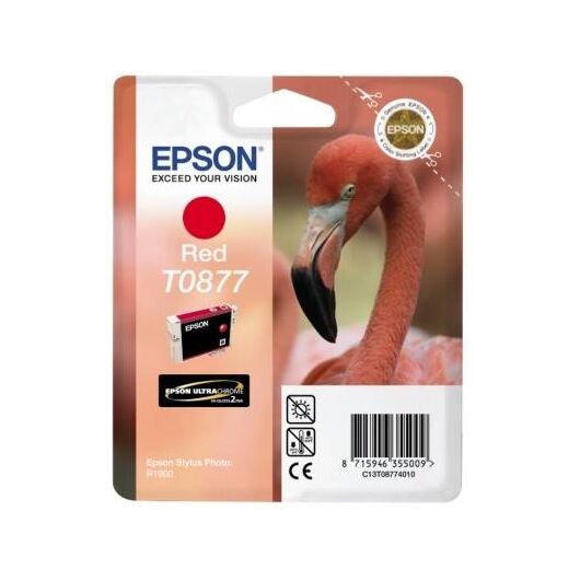 Epson T0877 11.4 ml red original blister | C13T08774020