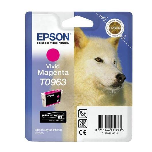 Epson T0963 11.4 ml vivid magenta original | C13T09634010