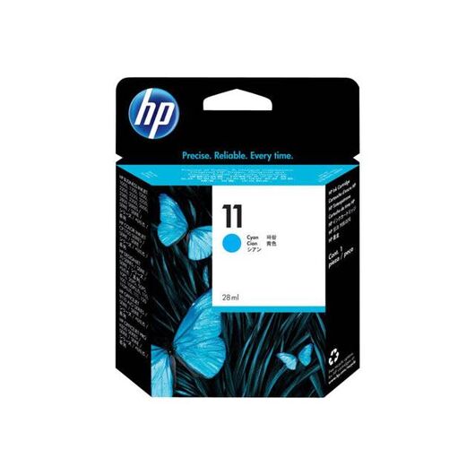 HP 11 28 ml cyan original ink cartridge | C4836A