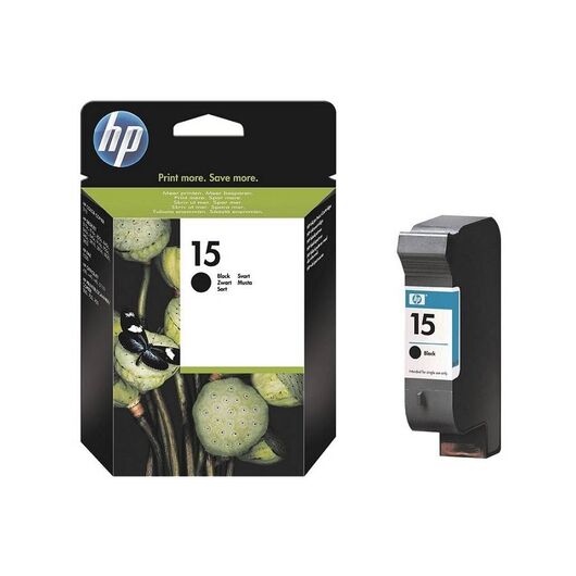HP 15 25 ml black original ink cartridge | C6615DE