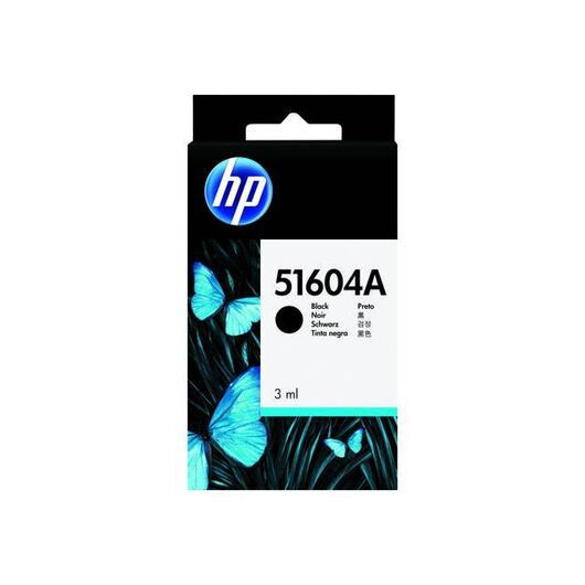 HP 51604A 3 ml black original ink cartridge | 51604A