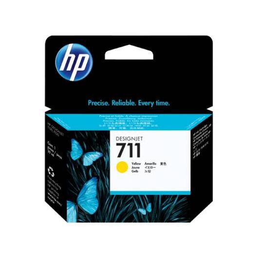 HP 711 29 ml yellow original ink cartridge  | CZ132A
