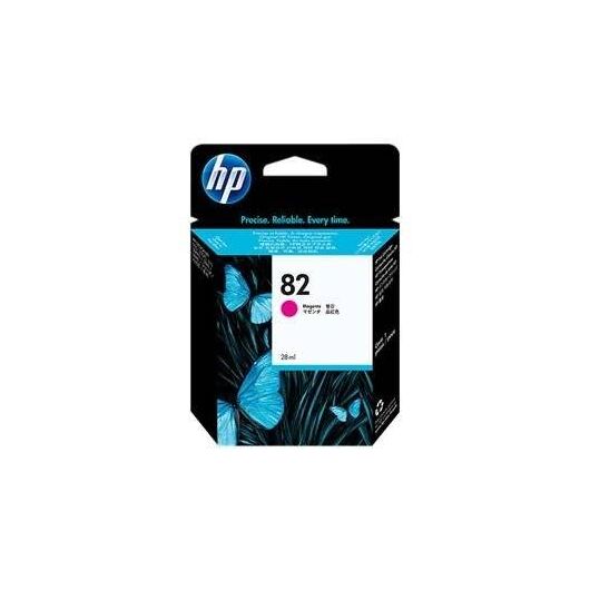 HP 82 28 ml magenta original ink cartridge | CH567A