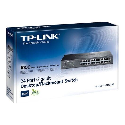 TP-LINK TL-SG1024D Switch 24 x 101001000 | TL-SG1024D