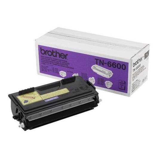 Brother TN-6600 Black original toner cartridge  | TN6600